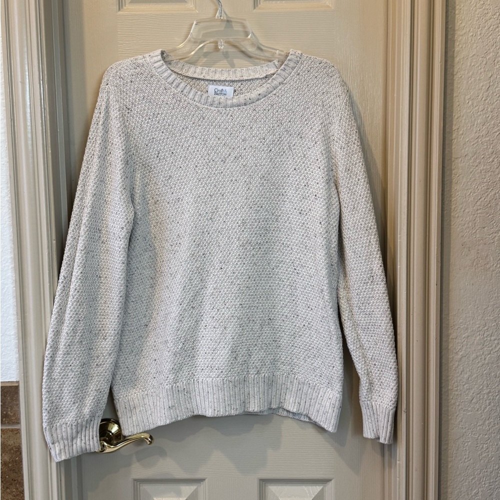 Cozy White Sweater